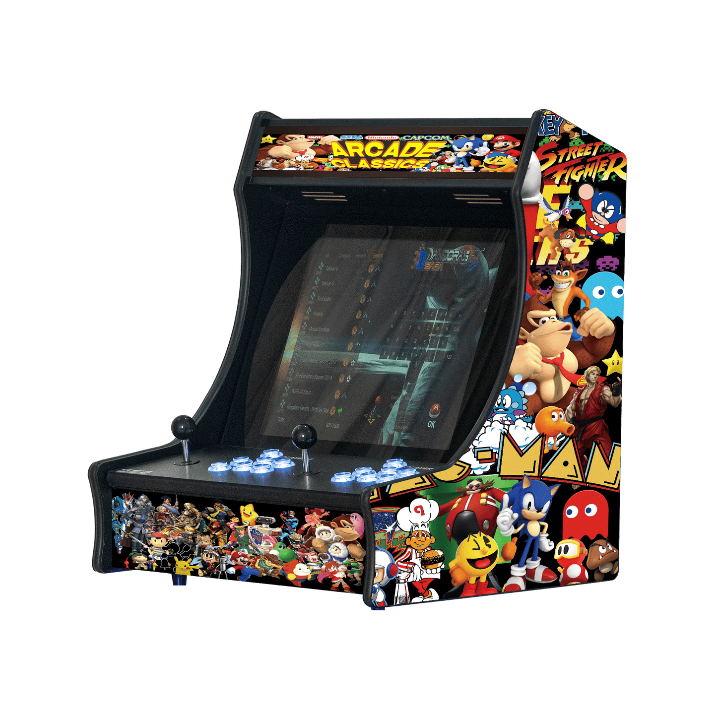 19" Tabletop 9800 Games Arcade Machine - Arcade Classic V1