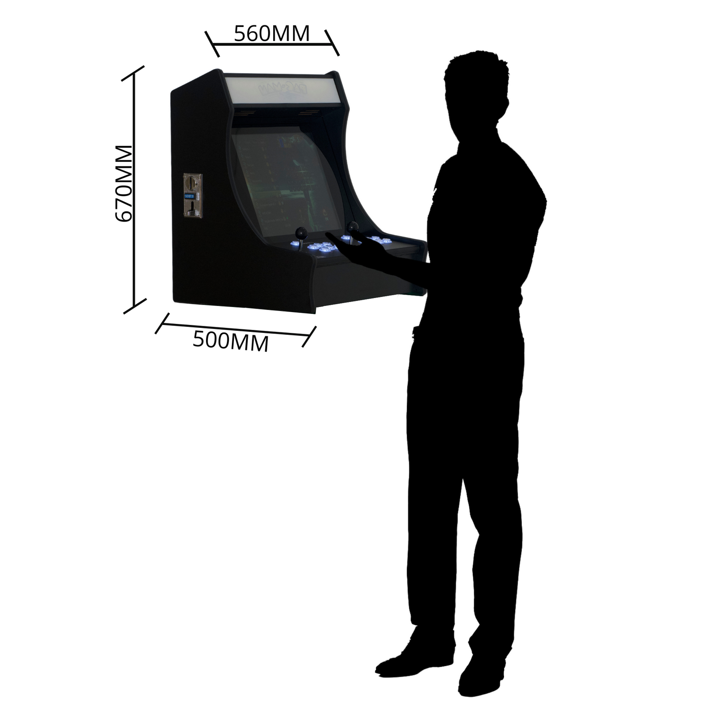 19 Inch Tabletop Arcade Machine
