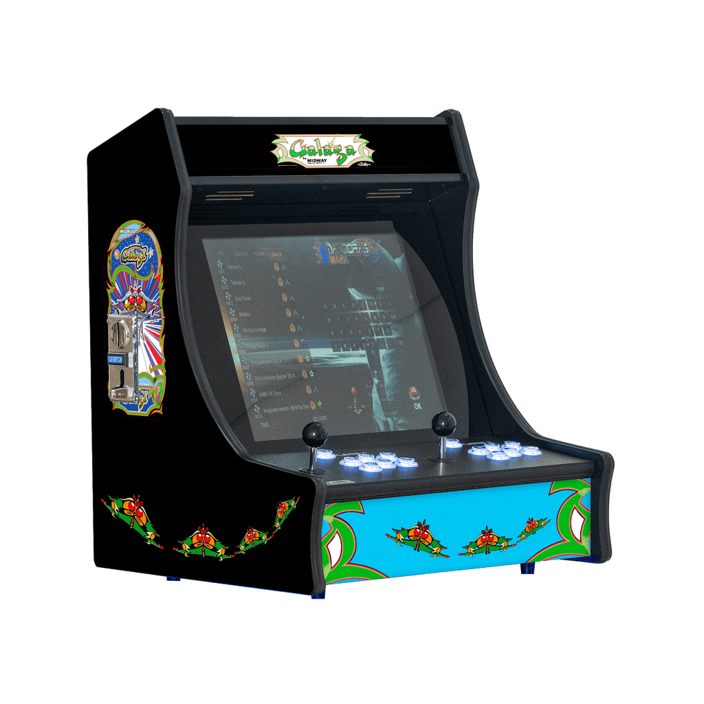 19" Tabletop 9800 Games Arcade Machine - GALAGA