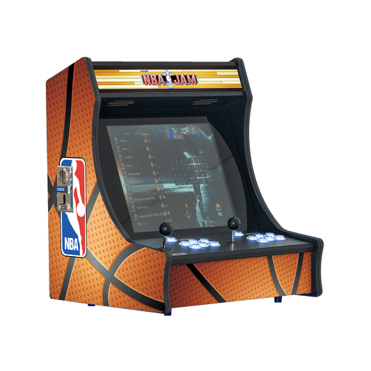 19" Tabletop 9800 Games Arcade Machine - NBA JAM