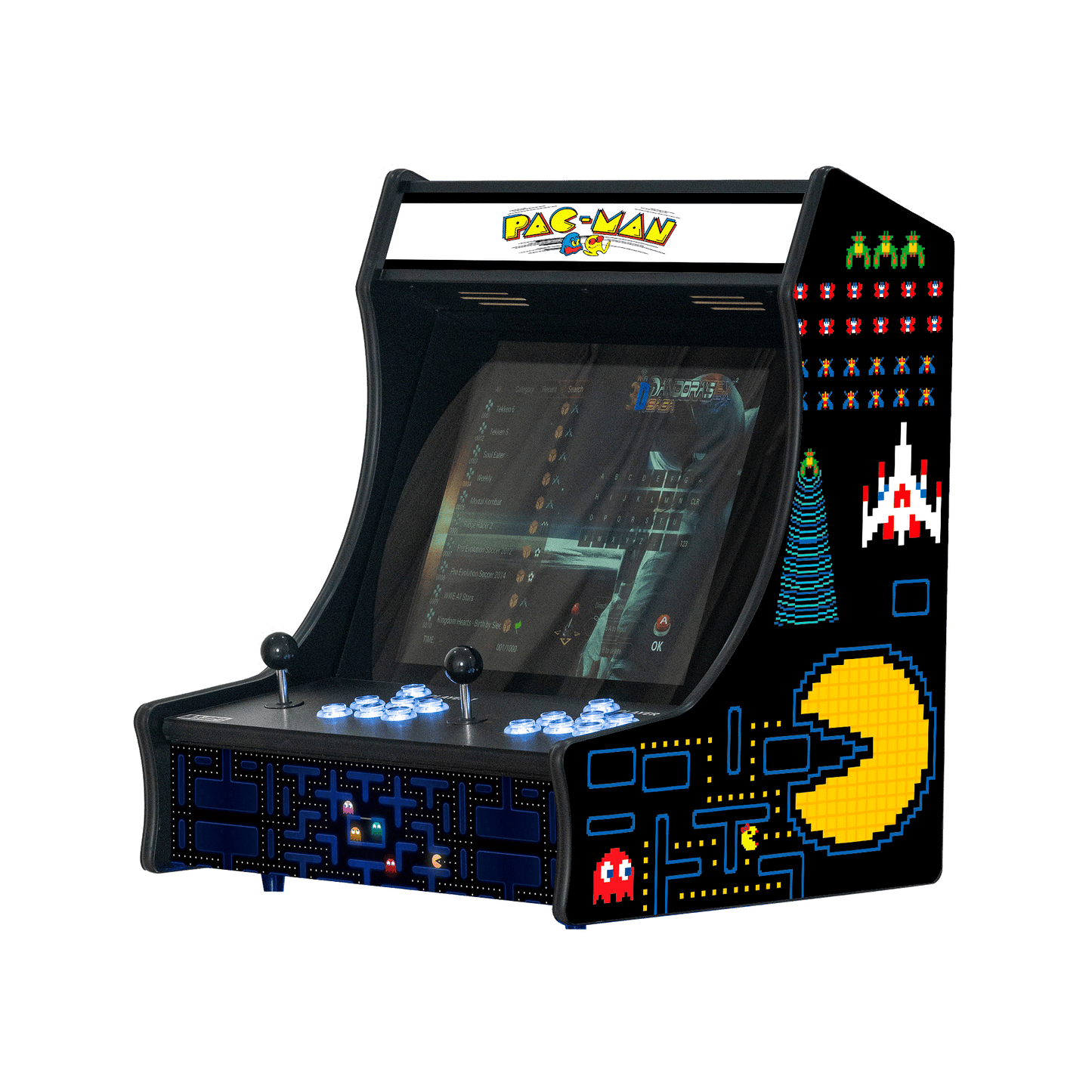 19" Tabletop 9800 Games Arcade Machine - Pac Man