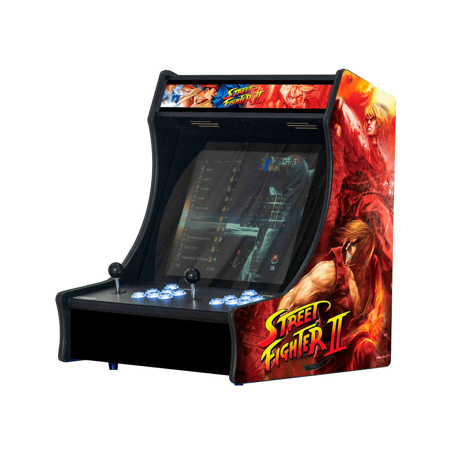 19" Tabletop 9800 Games Arcade Machine - Street Fighter