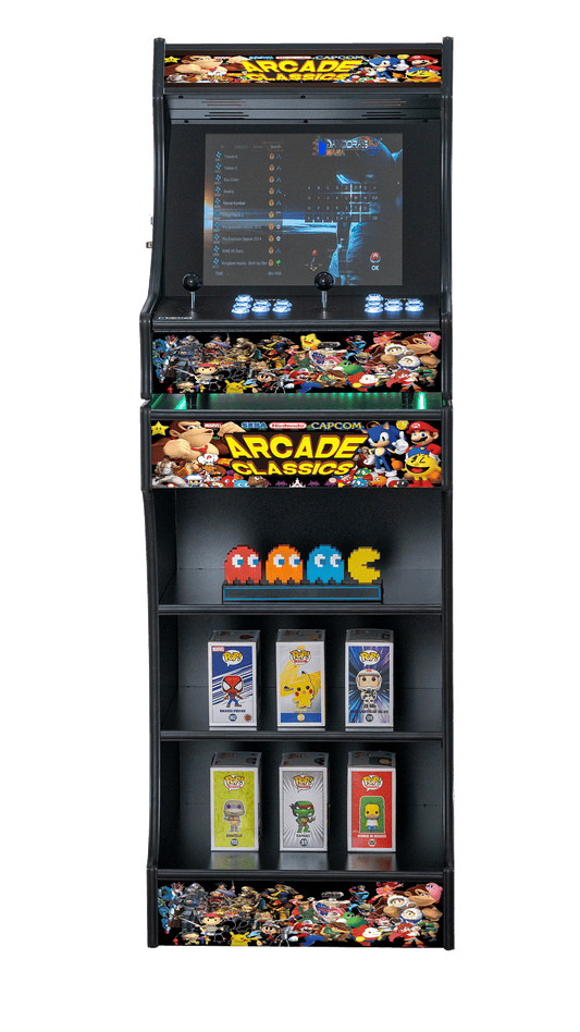 Upright 19" 9800 Games Arcade Machine - Classic V1