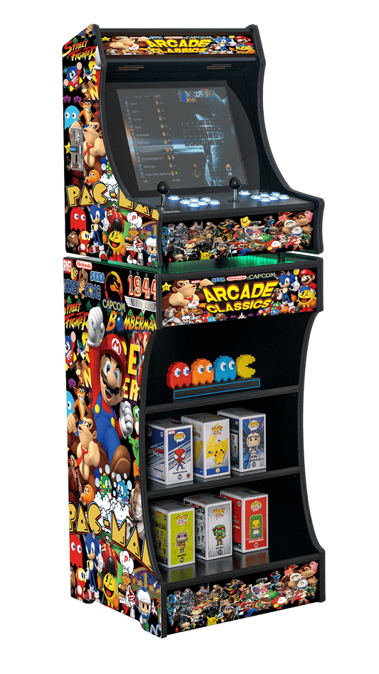 Upright 19" 9800 Games Arcade Machine - Classic V1
