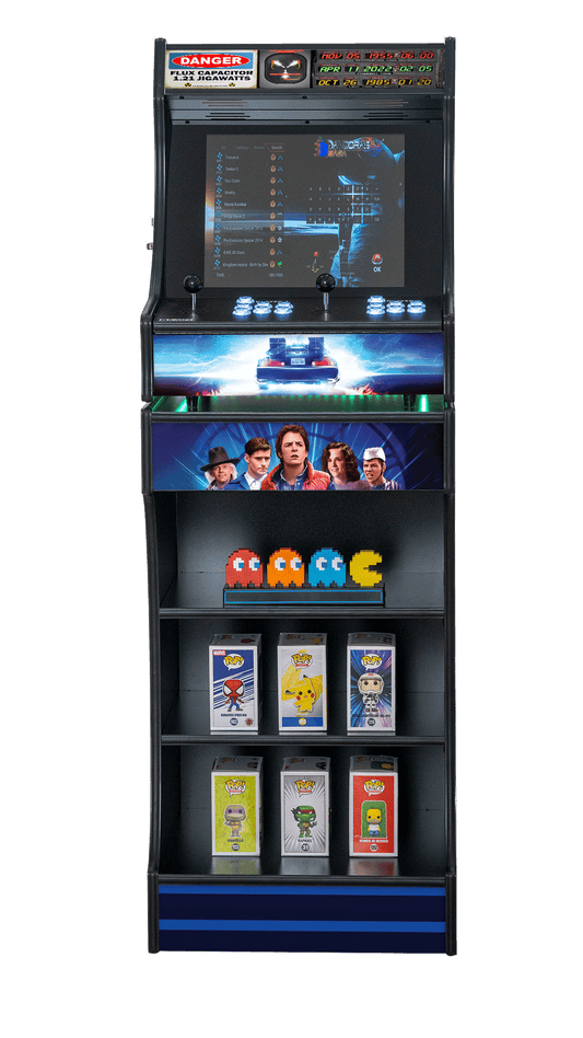 Upright 19" 9800 Games Arcade Machine - BTTF