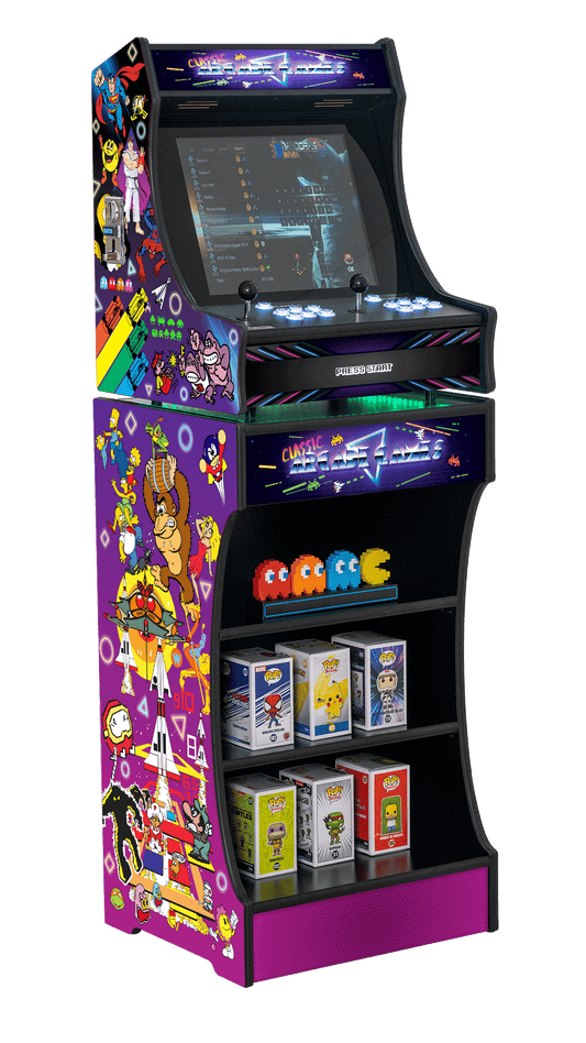 Upright 19" 9800 Games Arcade Machine - Classic V2