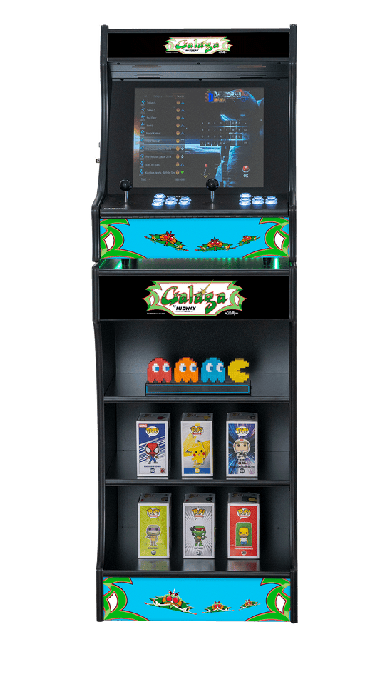 Upright 19" 9800 Games Arcade Machine - Galaga