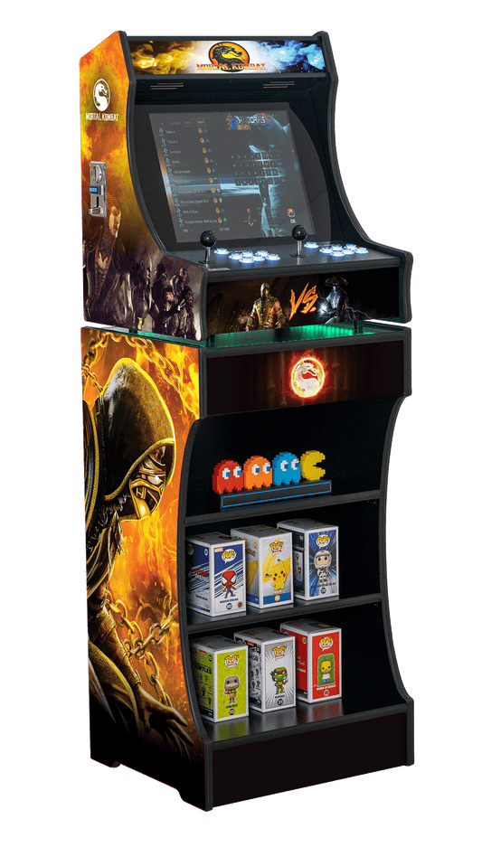 Upright 19" 9800 Games Arcade Machine - Mortal Kombat