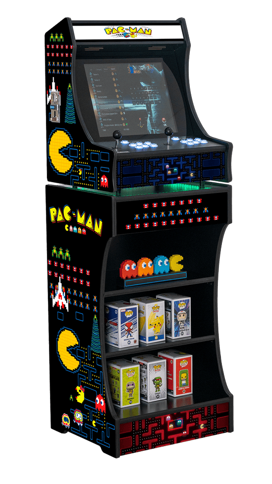 Upright 19" 9800 Games Arcade Machine - Pac Man