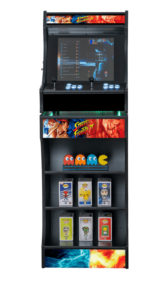 Upright 19" 9800 Games Arcade Machine - Street Fighter