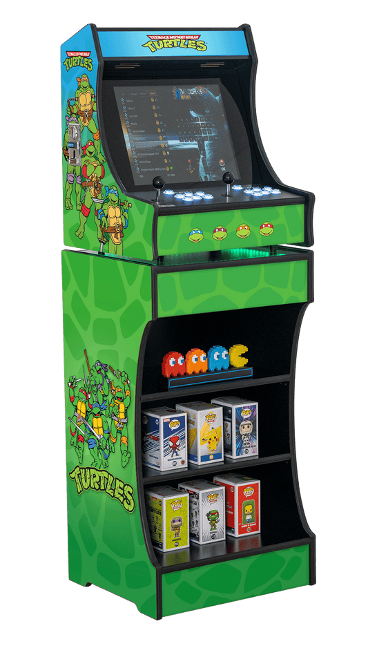 Upright 19" 9800 Games Arcade Machine - TMNT
