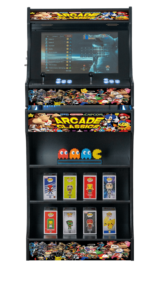Upright 24" 9800 Games Arcade Machine - Classic V1 Design