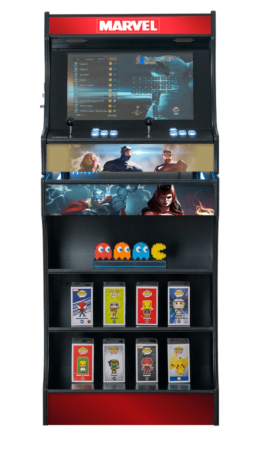 Upright 24" 9800 Games Arcade Machine - Marvel