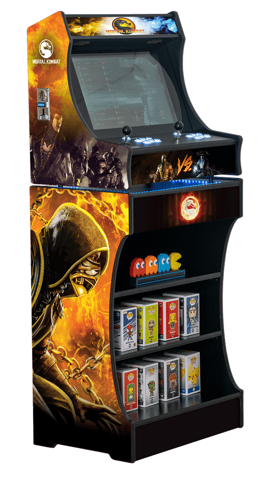 Upright 24" 9800 Games Arcade Machine - Mortal Kombat