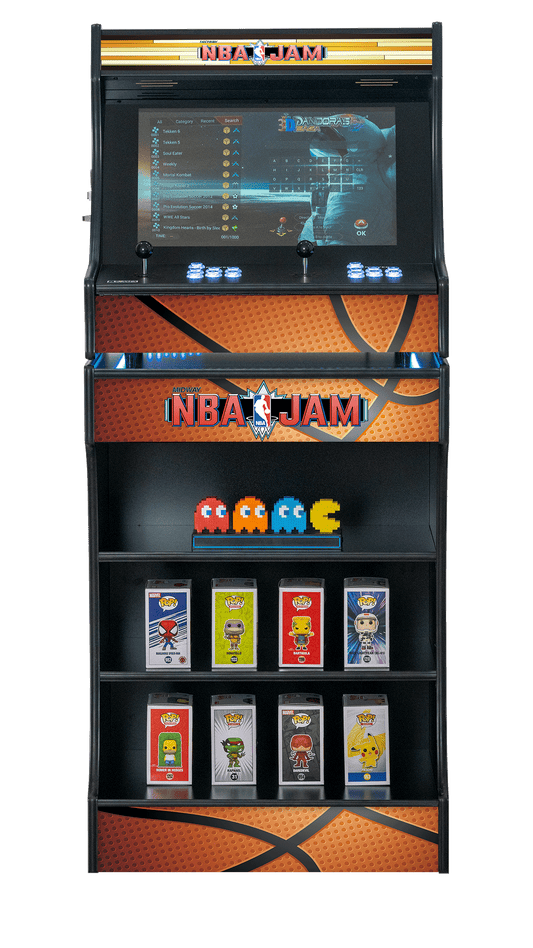 Upright 24" 9800 Games Arcade Machine - NBA JAM