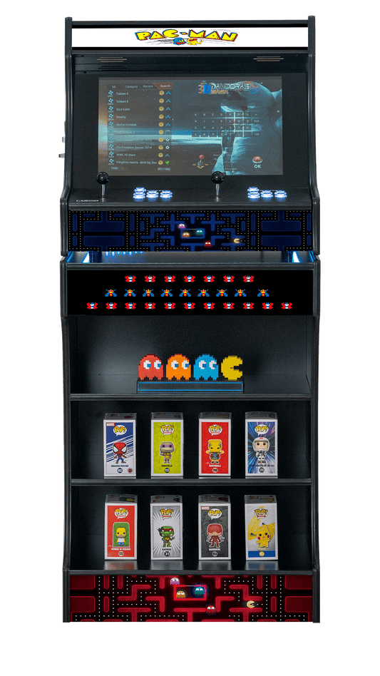 Upright 24" 9800 Games Arcade Machine - Pac Man