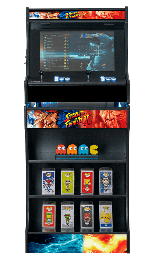Upright 24" 9800 Games Arcade Machine - Street Fighter