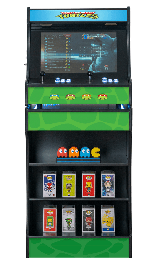 Upright 24" 9800 Games Arcade Machine - TMNT