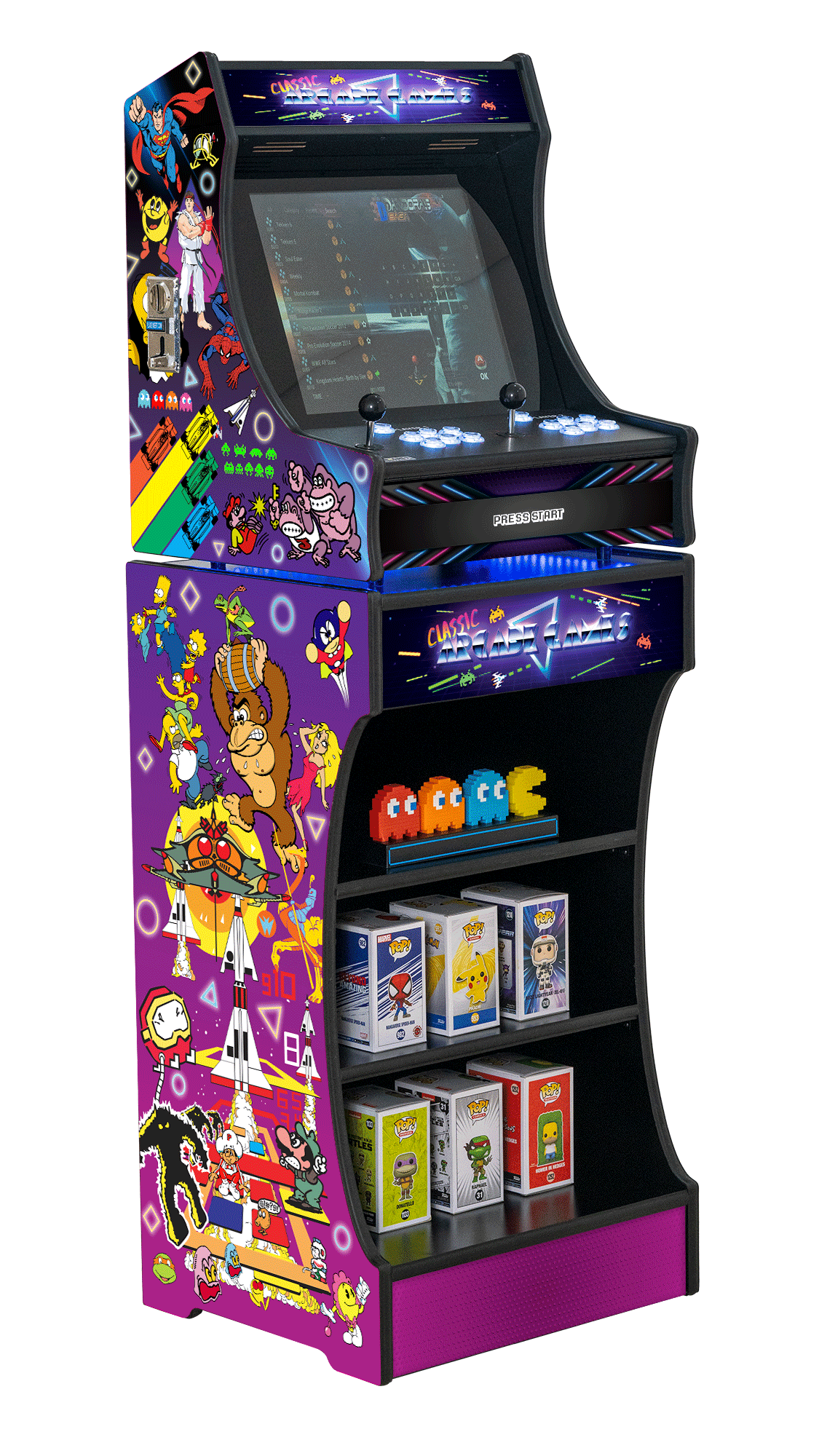 19" Upright Arcade Machine