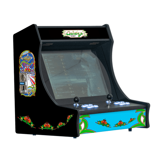 24" Tabletop 9800 Games Arcade Machine - Galaga Design