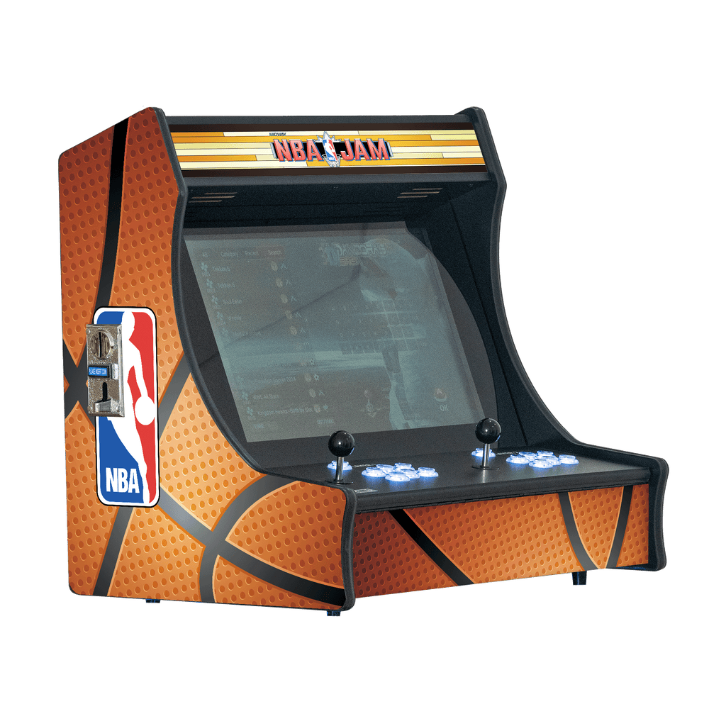 24" Tabletop 9800 Games Arcade Machine - NBA JAM Design