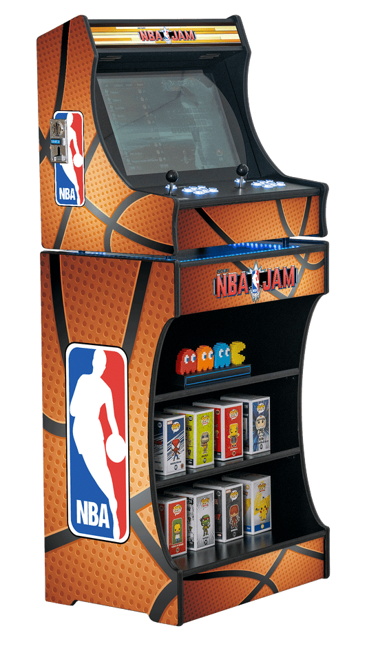 Upright 24" 9800 Games Arcade Machine - NBA JAM