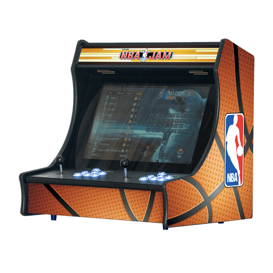 24" Tabletop 9800 Games Arcade Machine - NBA JAM Design