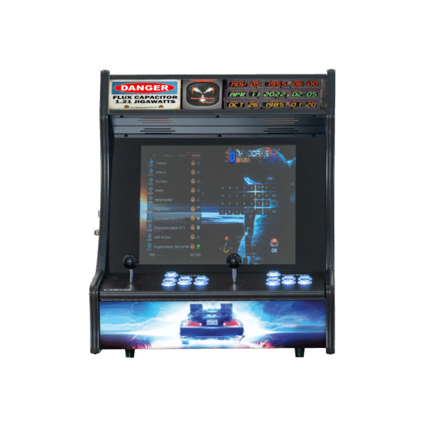 19" Tabletop 9800 Games Arcade Machine - BTTF - Image 2
