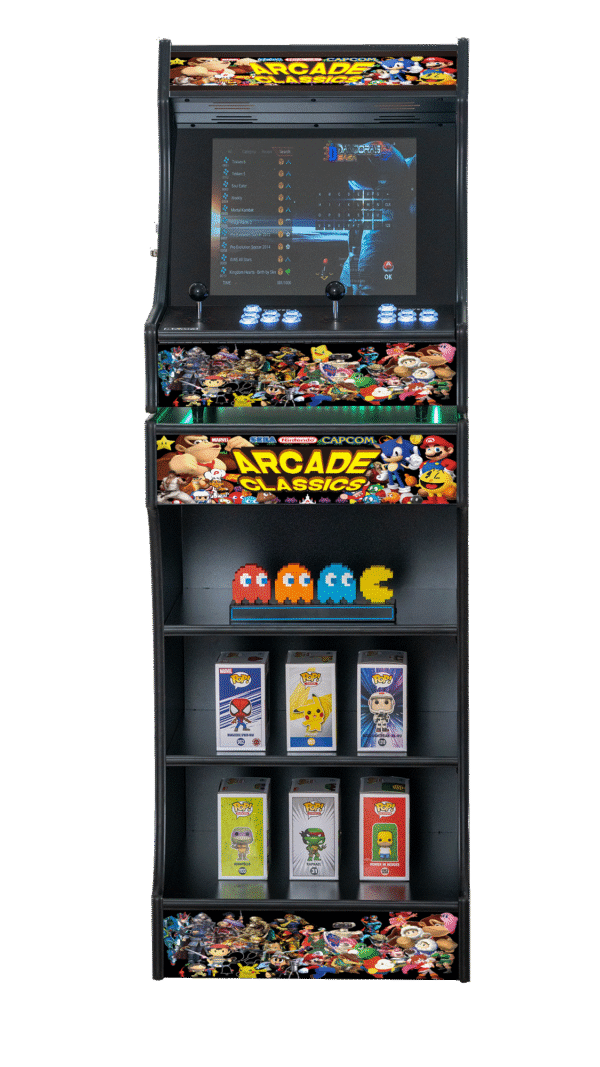 Upright 19" 9800 Games Arcade Machine - Classic V1 - Image 2