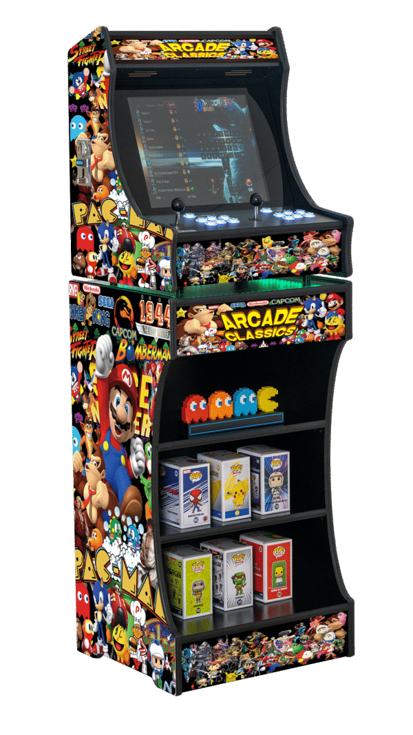 Upright 19" 9800 Games Arcade Machine - Classic V1