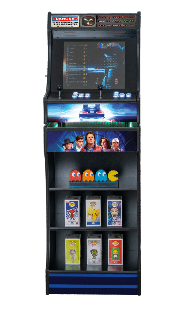 Upright 19" 9800 Games Arcade Machine - BTTF - Image 2