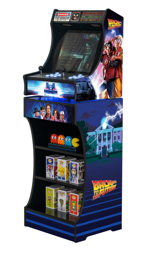 Upright 19" 9800 Games Arcade Machine - BTTF - Image 3