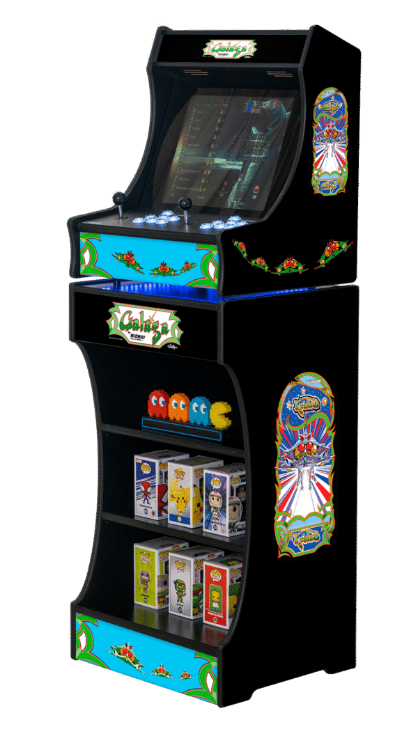 Upright 19" 9800 Games Arcade Machine - Galaga - Image 3