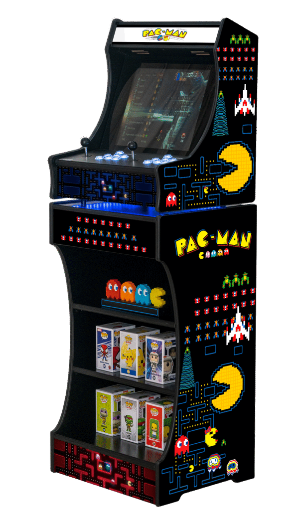 Upright 19" 9800 Games Arcade Machine - Pac Man - Image 3