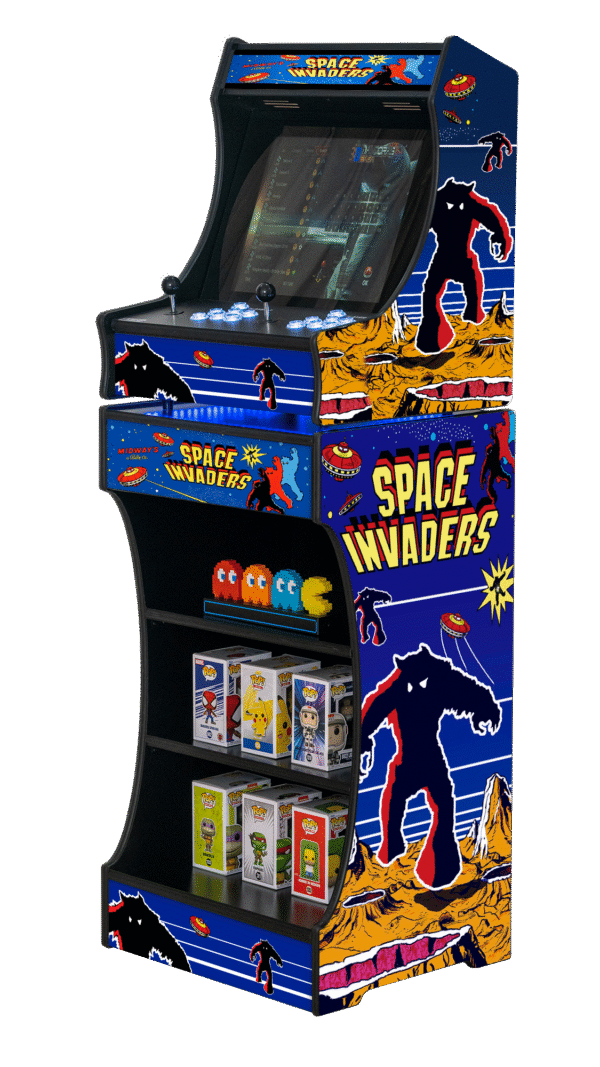 Upright 19" 9800 Games Arcade Machine - Space Invaders - Image 3