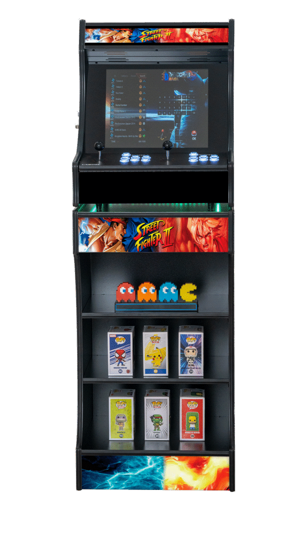 Upright 19" 9800 Games Arcade Machine - Street Fighter - Image 2