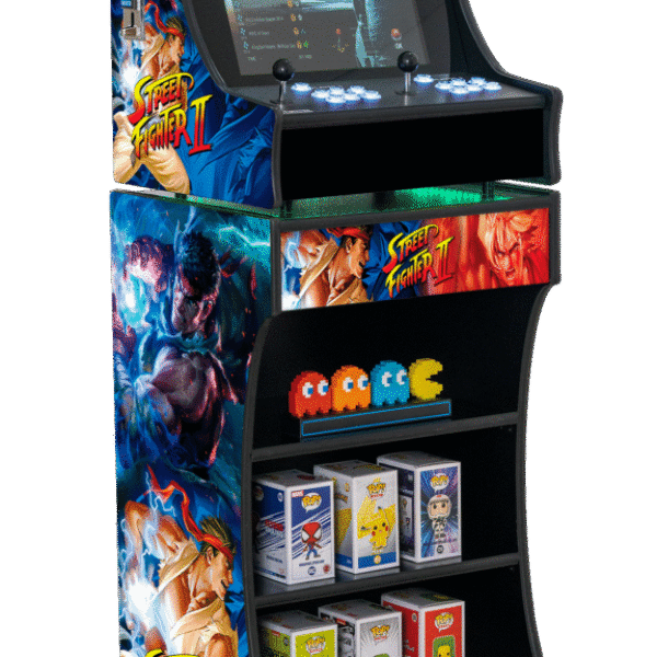 Upright 19" 9800 Games Arcade Machine - Street Fighter