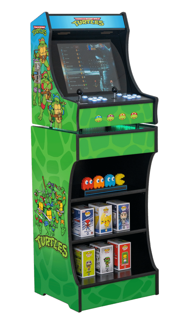 Upright 19" 9800 Games Arcade Machine - TMNT