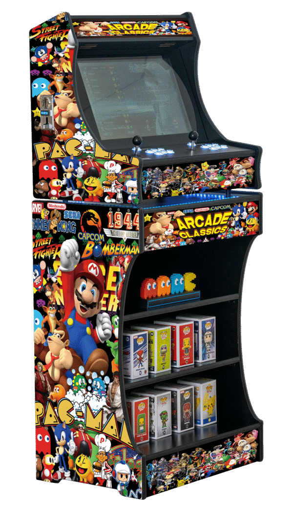 Upright 24" 9800 Games Arcade Machine - Classic V1 Design