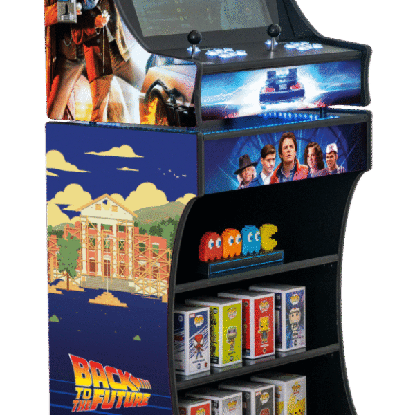 Upright 24" 9800 Games Arcade Machine - Back To The Future