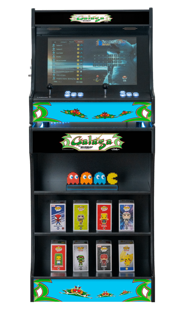 Upright 24" 9800 Games Arcade Machine - GALAGA - Image 2