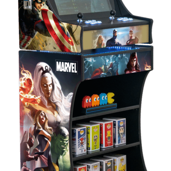 Upright 24" 9800 Games Arcade Machine - Marvel