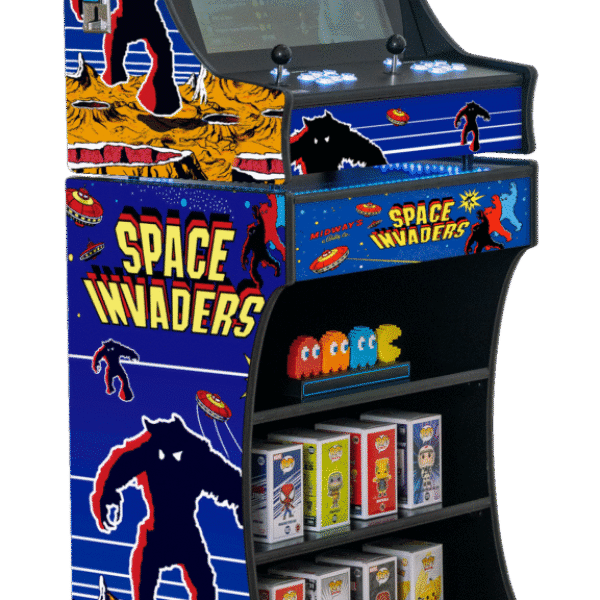 Upright 24" 9800 Games Arcade Machine - Space Invaders