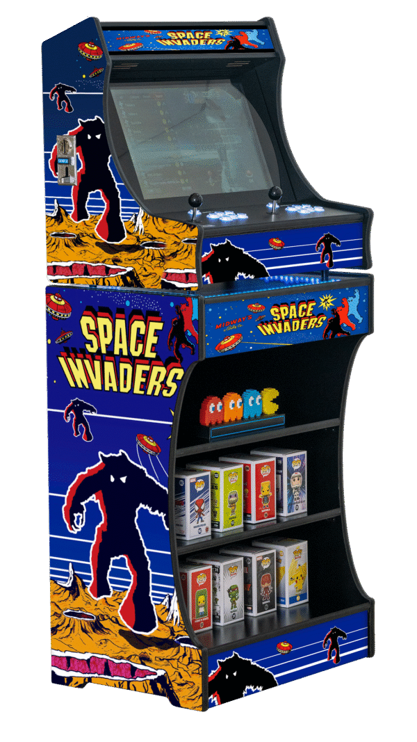 Upright 24" 9800 Games Arcade Machine - Space Invaders