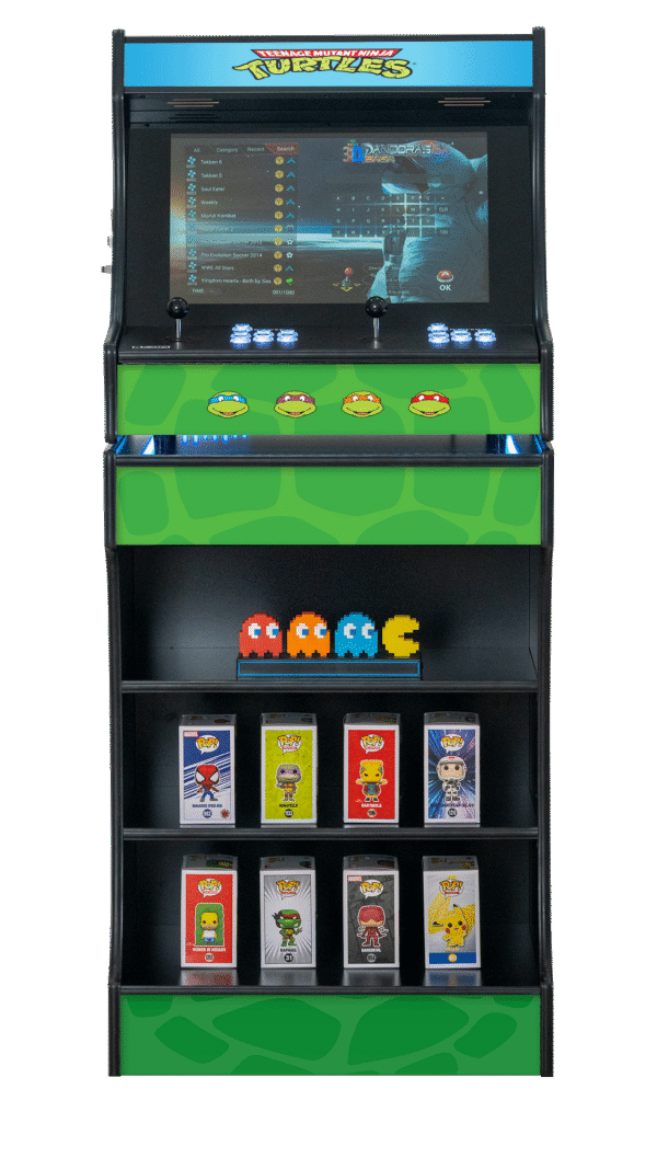 Upright 24" 9800 Games Arcade Machine - TMNT - Image 2