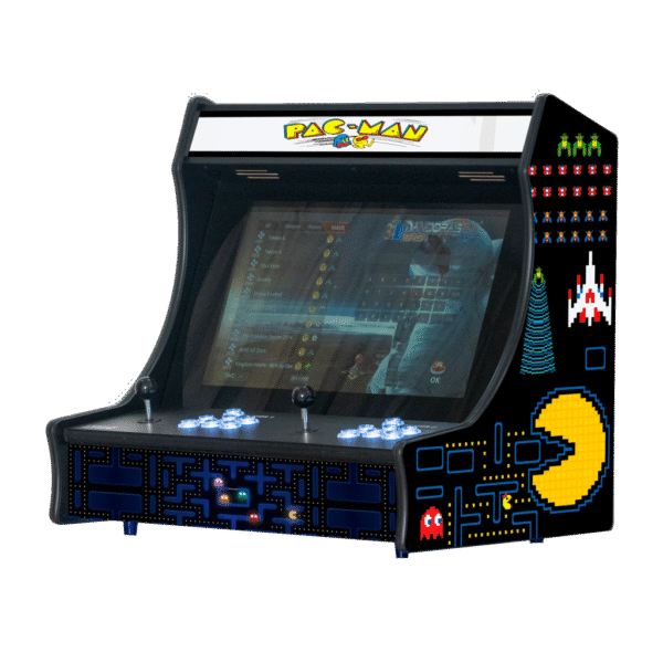 24" Tabletop 9800 Games Arcade Machine - Pac Man Design - Image 2