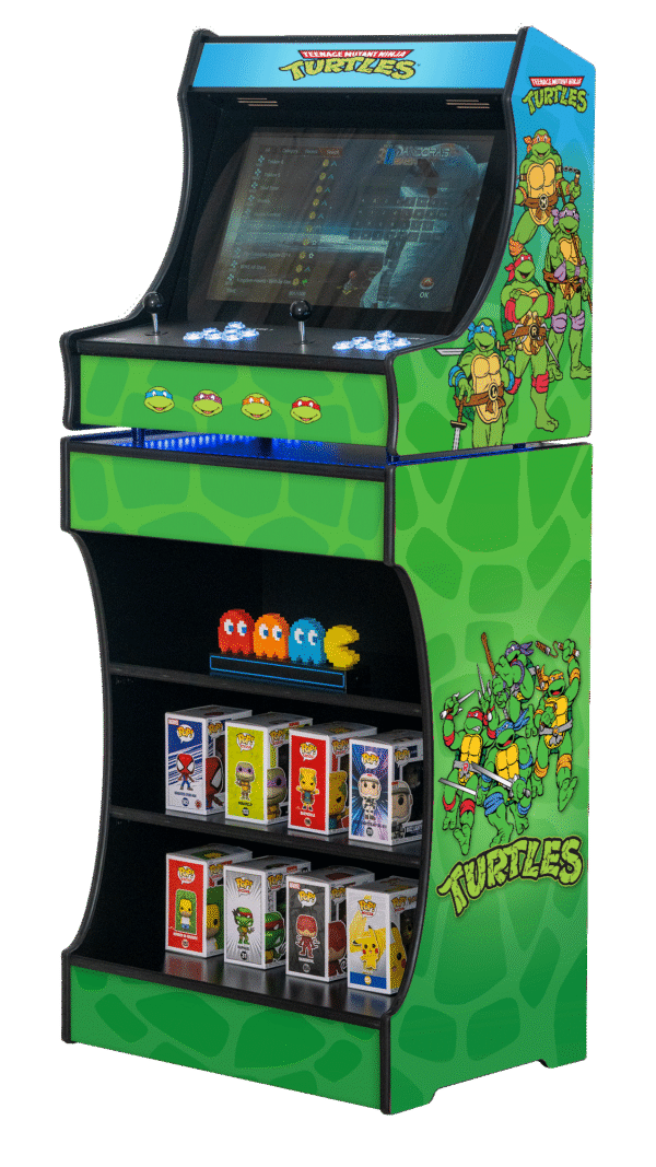Upright 24" 9800 Games Arcade Machine - TMNT - Image 3